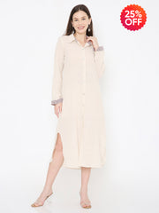 Kala cotton shirt dress