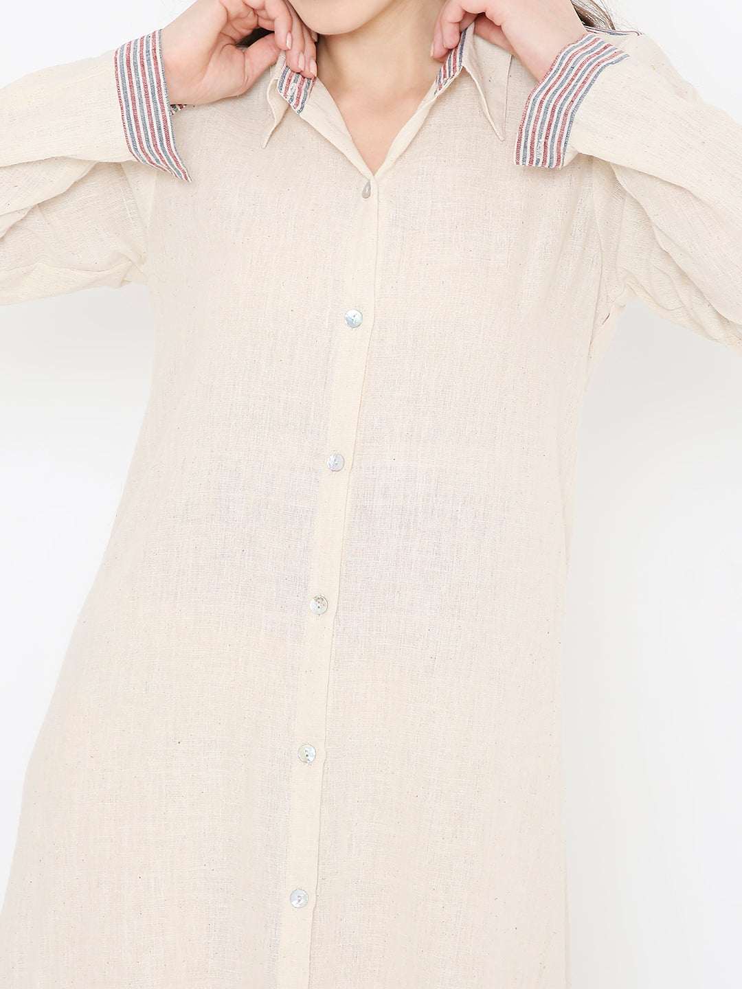 Kala cotton shirt dress