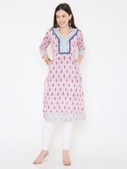 Sanganeri cotton kurti