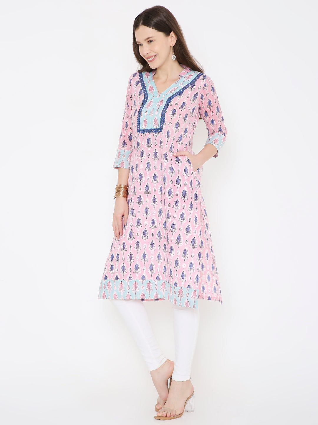 Sanganeri cotton kurti