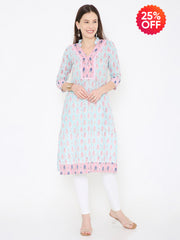 Sanganeri cotton kurti