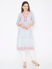 Sanganeri cotton kurti