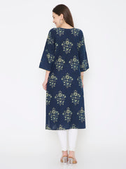 Ajrakh cotton oversize dress