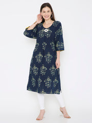 Ajrakh cotton oversize dress