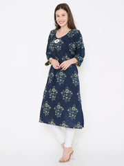 Ajrakh cotton oversize dress