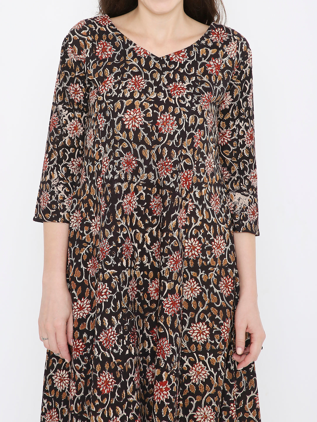 sanganeri cotton dress