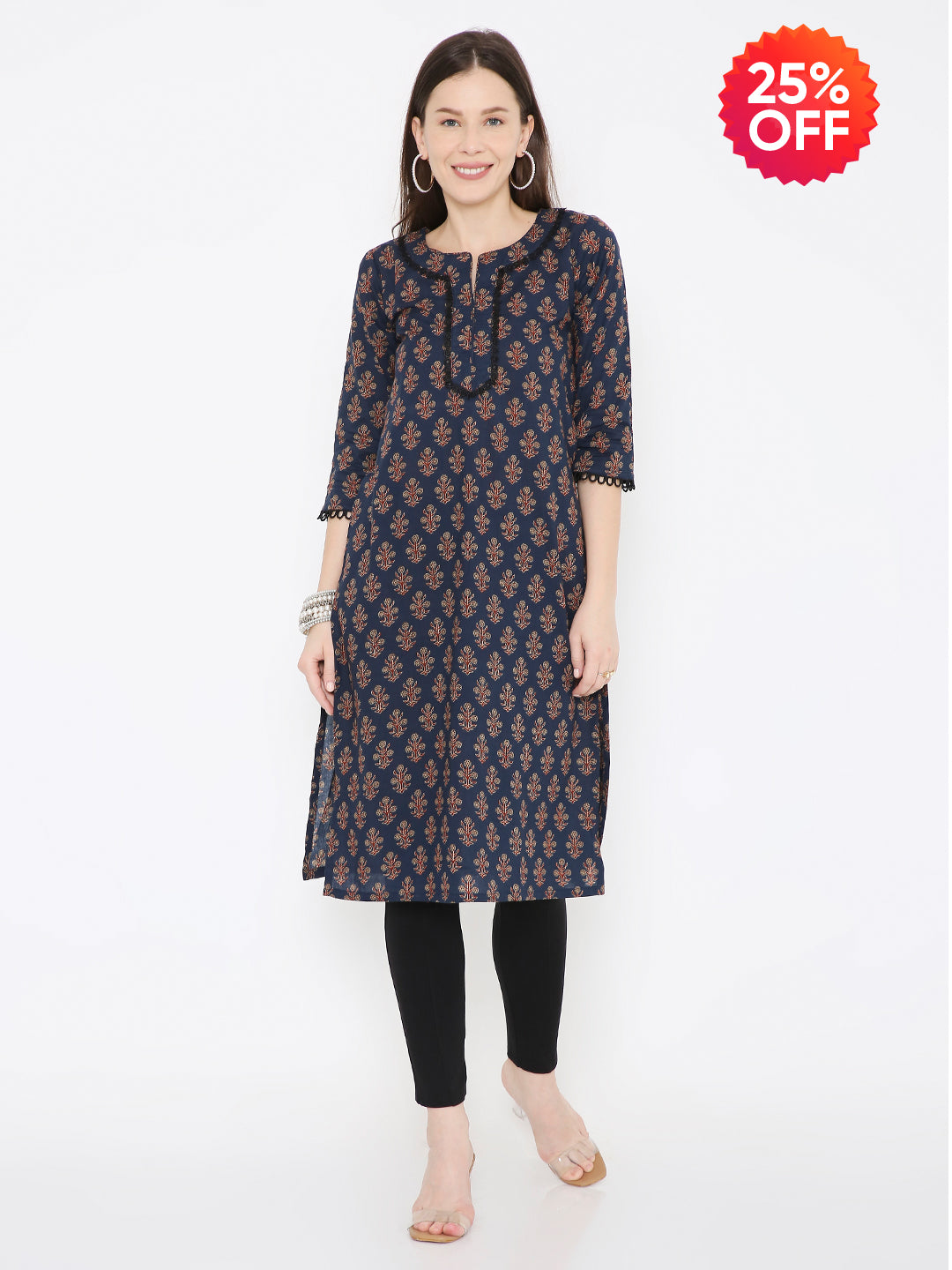 Sanganeri cotton kurti