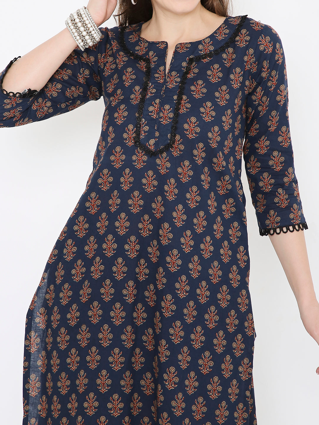 Sanganeri cotton kurti