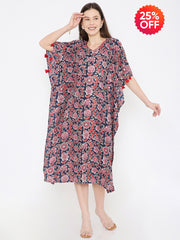 Kaftan cotton dress
