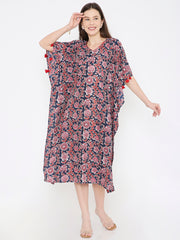 Kaftan cotton dress