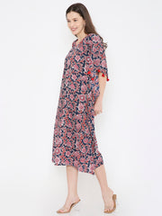 Kaftan cotton dress