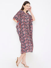 Kaftan cotton dress