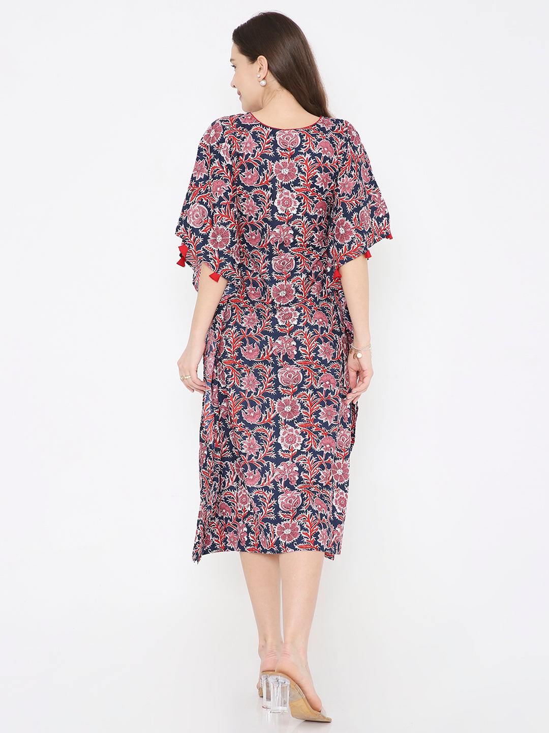 Kaftan cotton dress