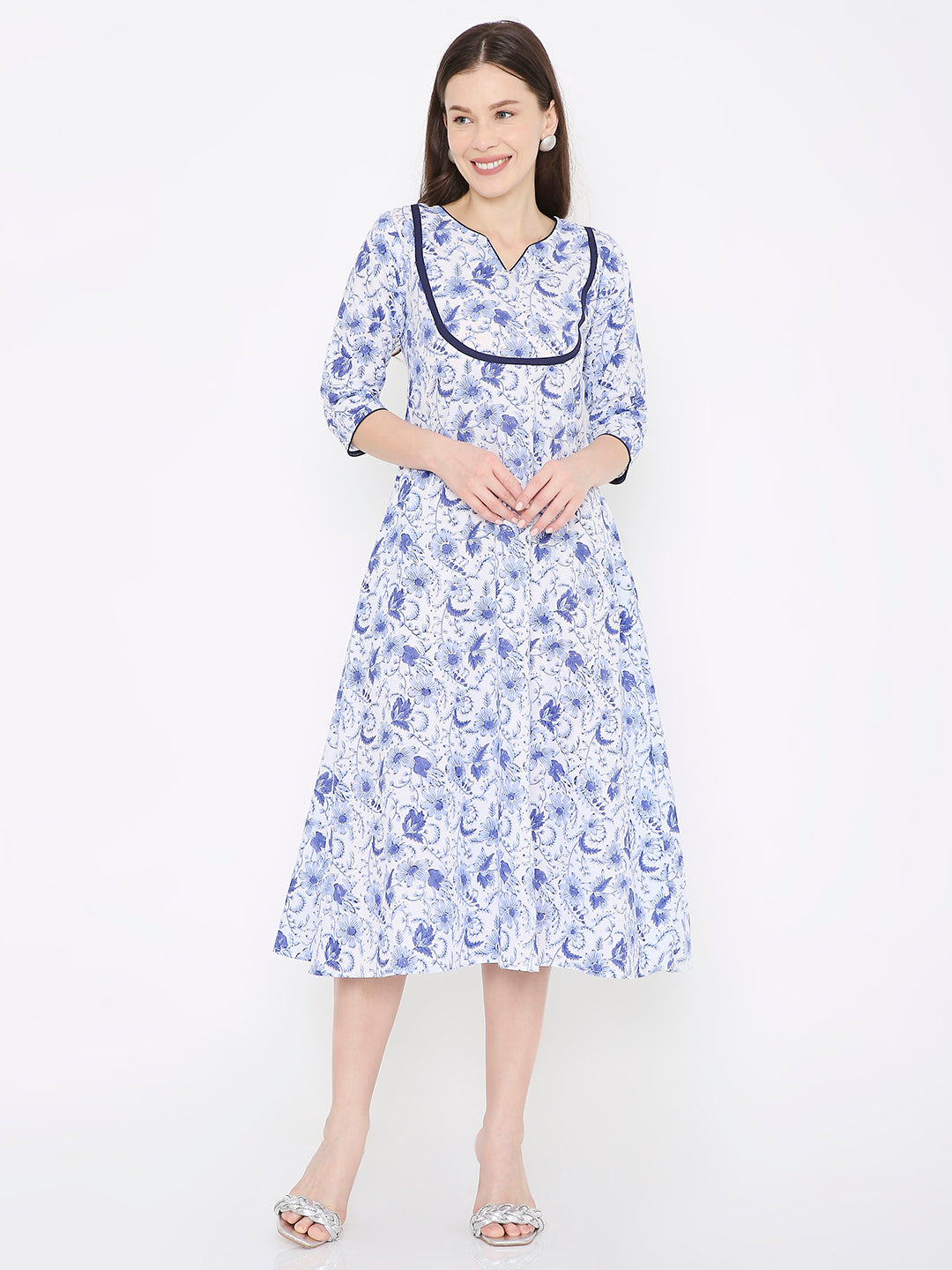 Cotton A Line dress