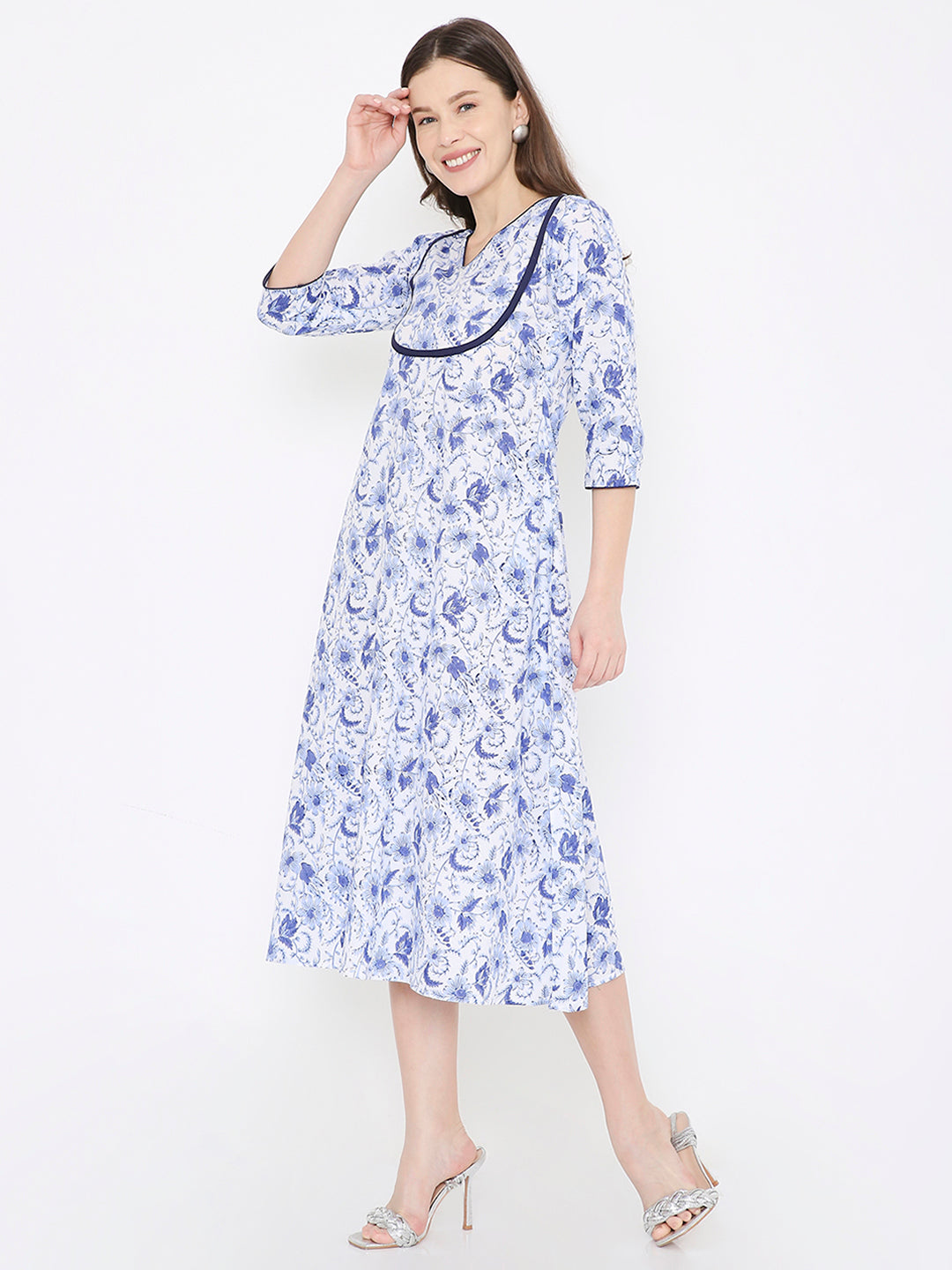Cotton A Line dress