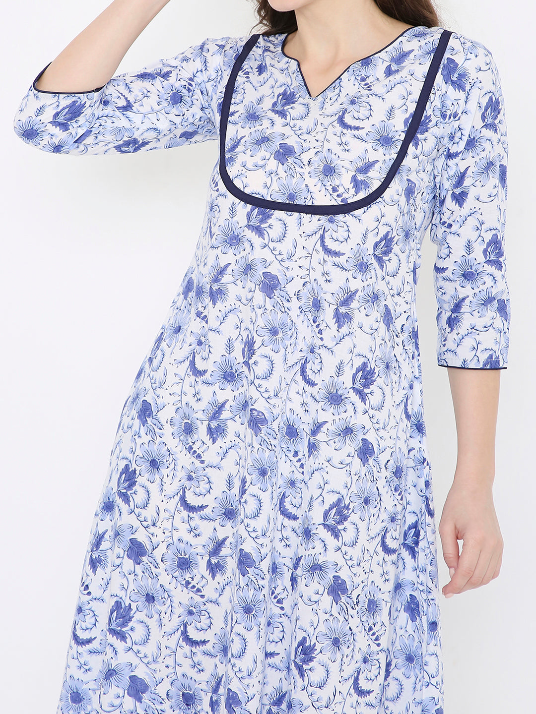 Cotton A Line dress
