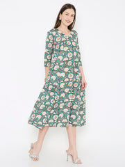 sanganeri cotton dress