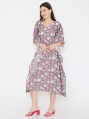 Kaftan cotton dress