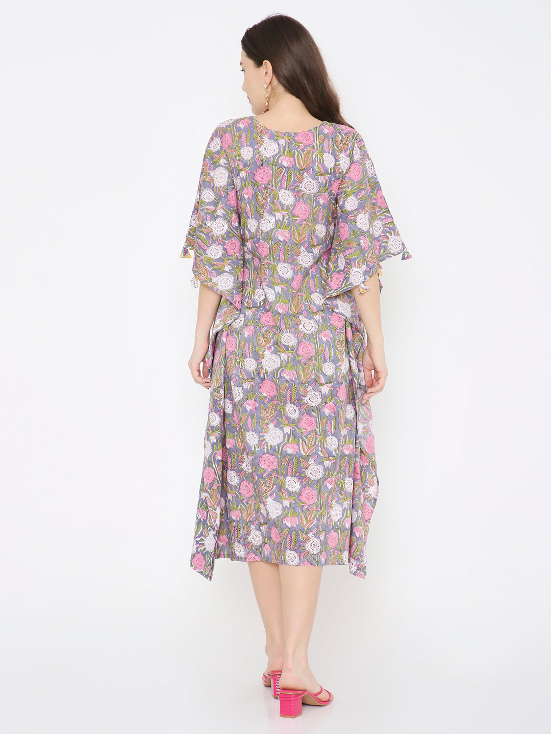Kaftan cotton dress